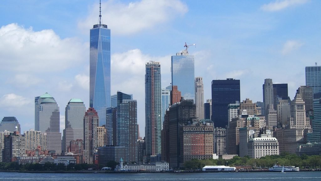 Lower Manhattan skyline, New York City