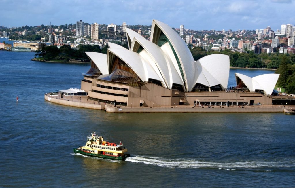 Sydney Opera House and harbour